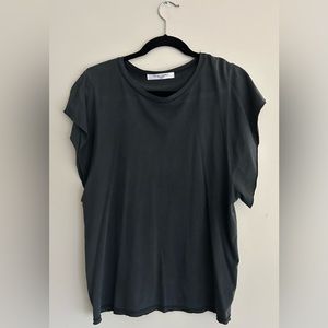 Project Social T | charcoal, gray/blue T-shirt